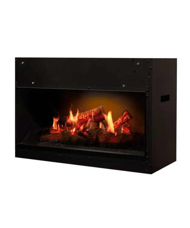 Cheminée bois encastrable Opti-V Single Dimplex Cheminée encastrée 1 face