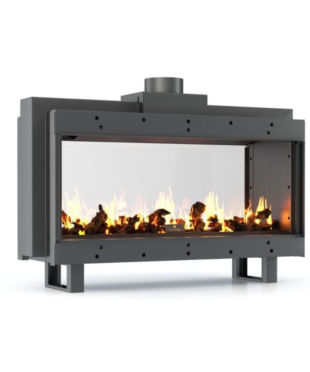 Cheminée insert gaz Balkan Energy GAS TUNNEL 70, 7.8kW