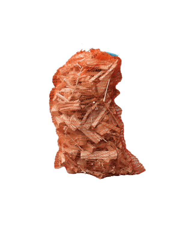 Allume feu bois - Filet de bois d’allumage 25 dm³