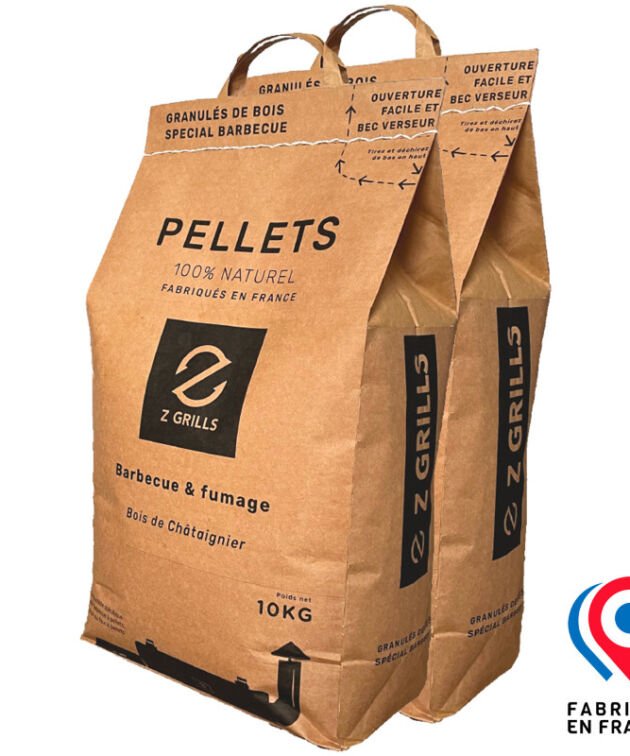 Pellet pour barbecue - ZGRILLS Lot de 2 sacs